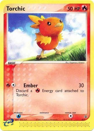 Torchic (017) (Non-Holo) [Nintendo: Black Star Promos] | Clutch Gaming