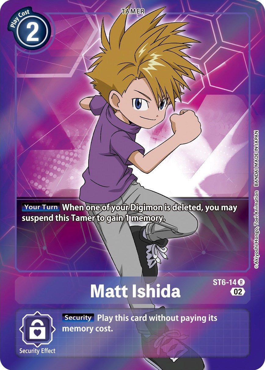 Matt Ishida [ST6-14] (Alternate Art) [Starter Deck: Ragnaloardmon] | Clutch Gaming