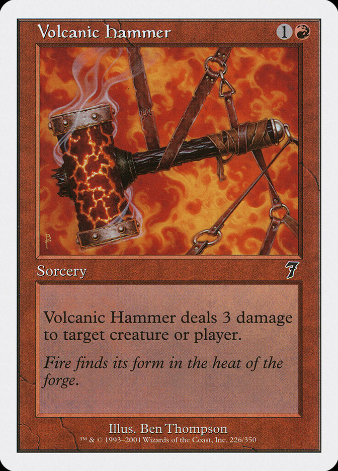 Volcanic Hammer [Seventh Edition] | Clutch Gaming