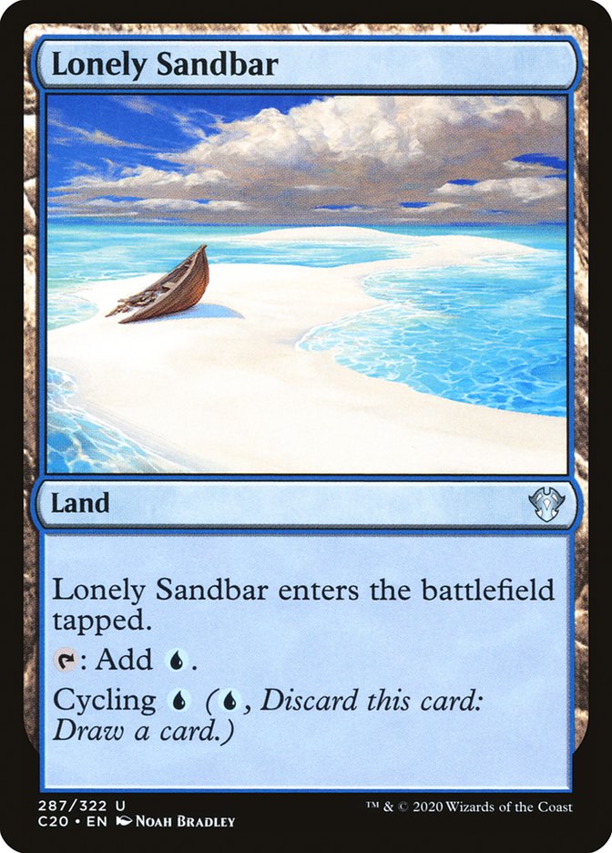 Lonely Sandbar [Commander 2020] | Clutch Gaming