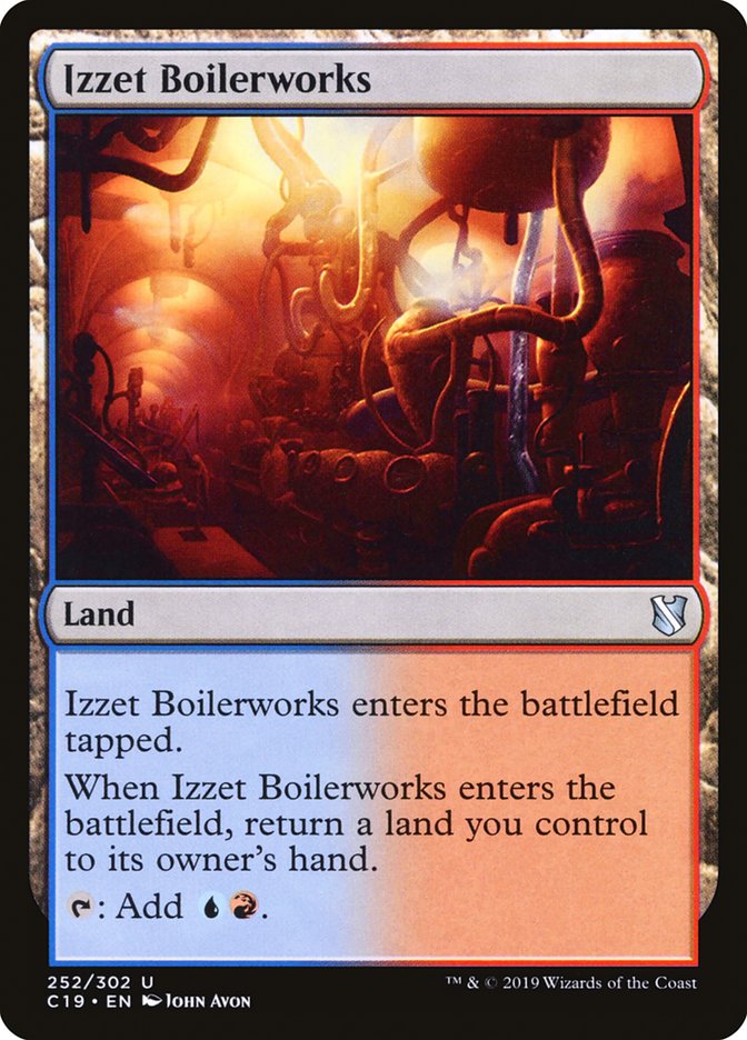 Izzet Boilerworks [Commander 2019] | Clutch Gaming