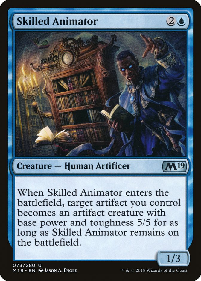 Skilled Animator [Core Set 2019] | Clutch Gaming