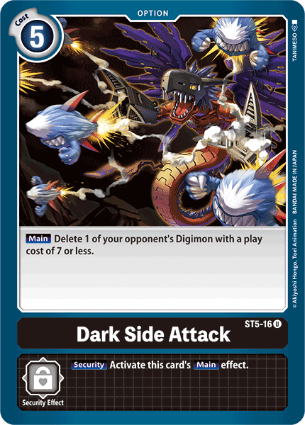 Dark Side Attack [ST5-16] [Starter Deck: Machine Black] | Clutch Gaming