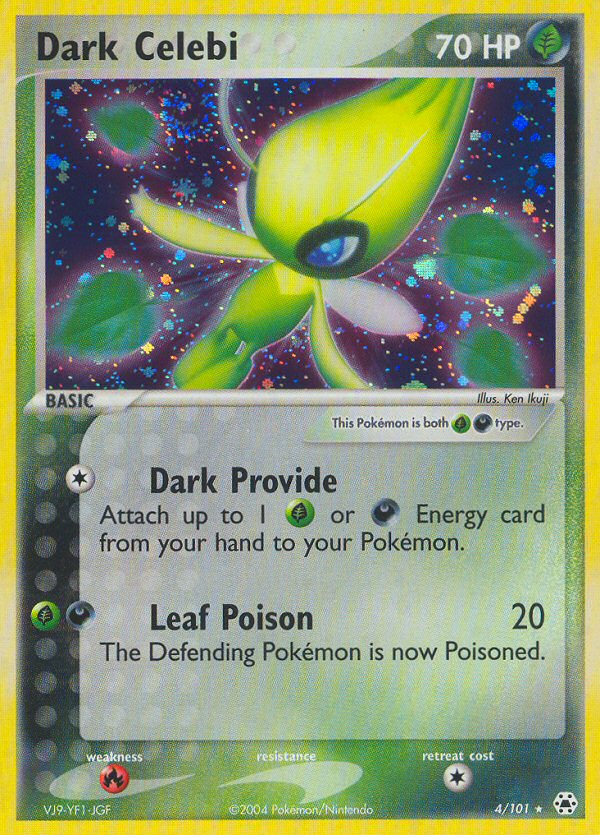 Dark Celebi (4/101) [EX: Hidden Legends] | Clutch Gaming