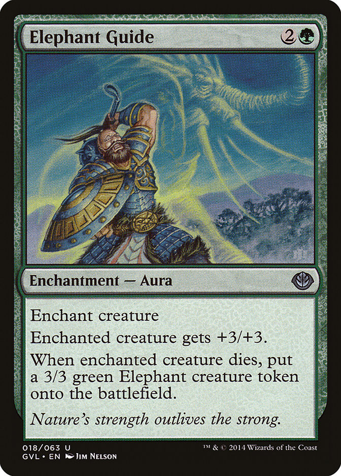 Elephant Guide (Garruk vs. Liliana) [Duel Decks Anthology] | Clutch Gaming