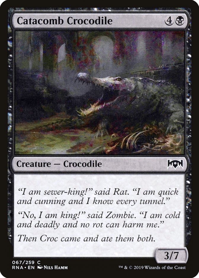 Catacomb Crocodile [Ravnica Allegiance] | Clutch Gaming