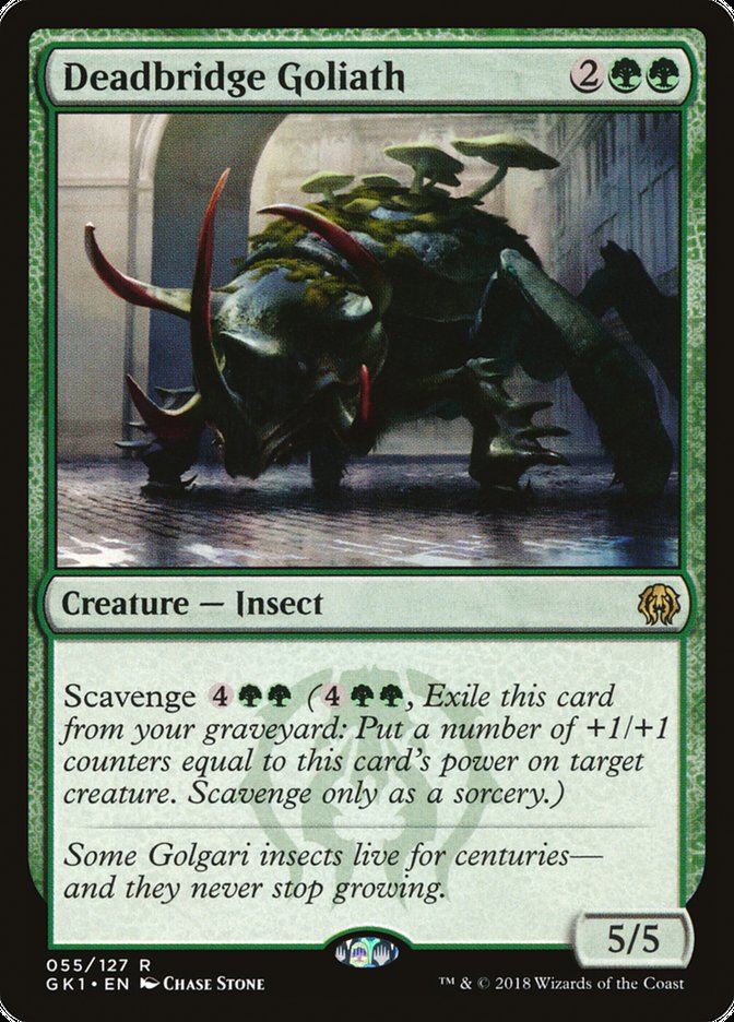 Deadbridge Goliath [Guilds of Ravnica Guild Kit] | Clutch Gaming