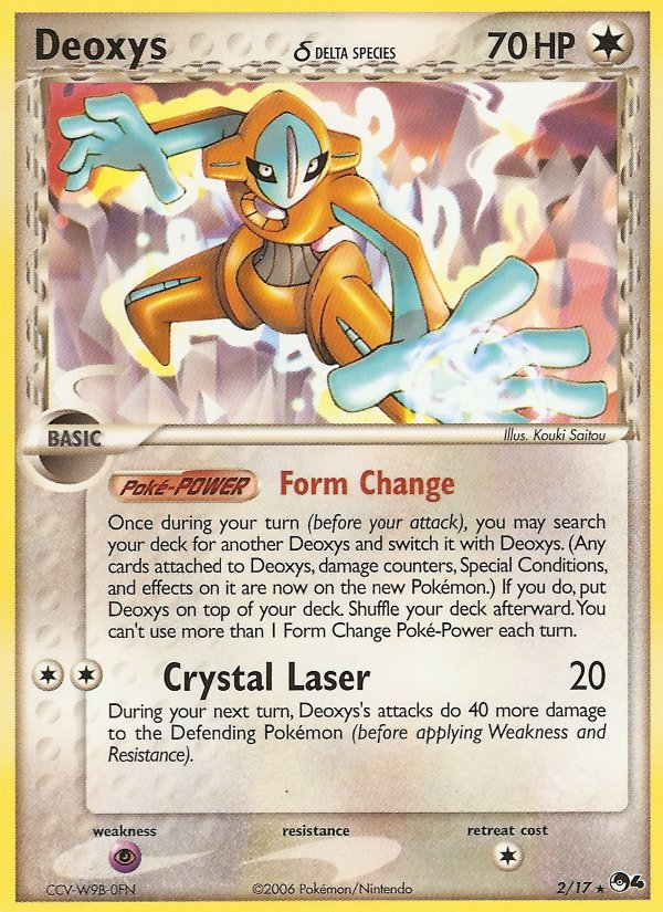 Deoxys (2/17) (Delta Species) [POP Series 4] | Clutch Gaming