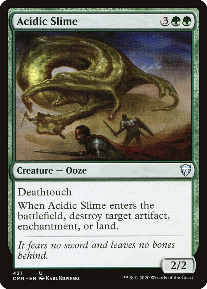 Acidic Slime [Commander Legends] | Clutch Gaming