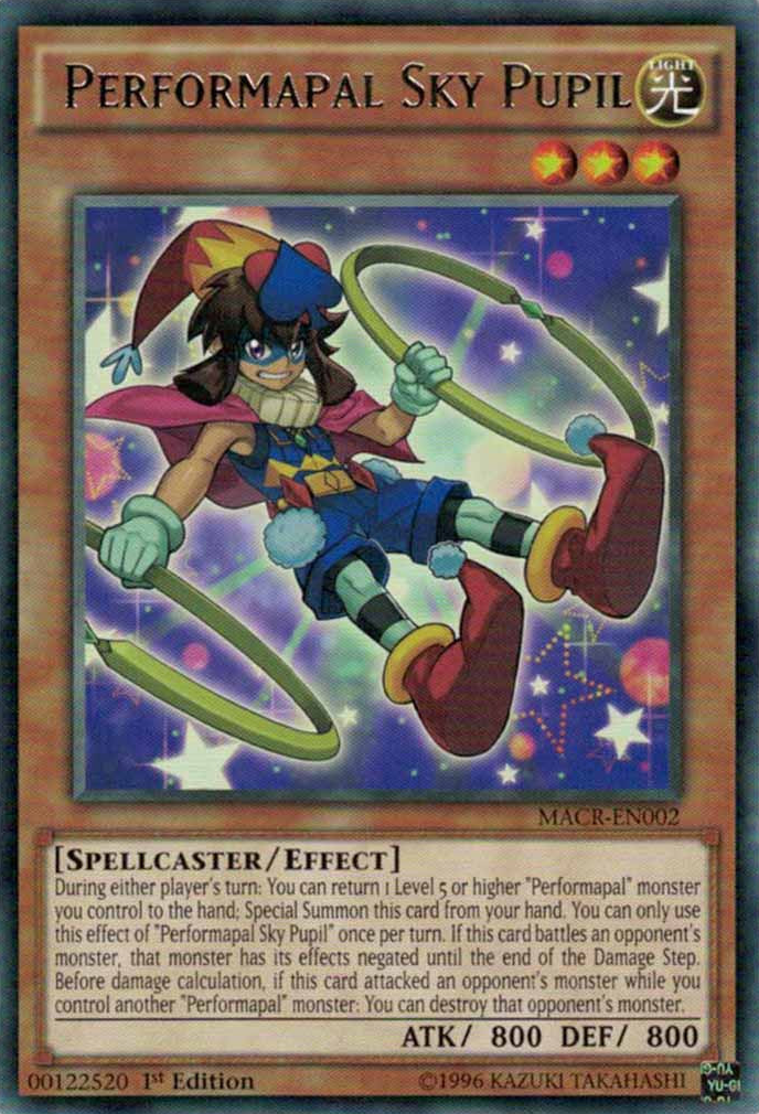 Performapal Sky Pupil [MACR-EN002] Rare | Clutch Gaming