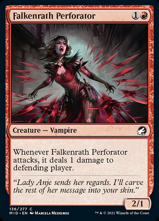 Falkenrath Perforator [Innistrad: Midnight Hunt] | Clutch Gaming