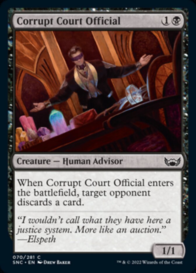 Corrupt Court Official [Streets of New Capenna] | Clutch Gaming