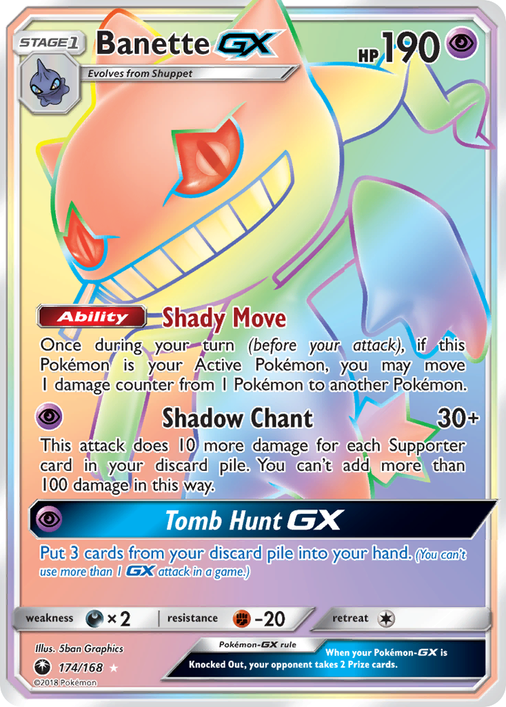 Banette GX (174/168) [Sun & Moon: Celestial Storm] | Clutch Gaming