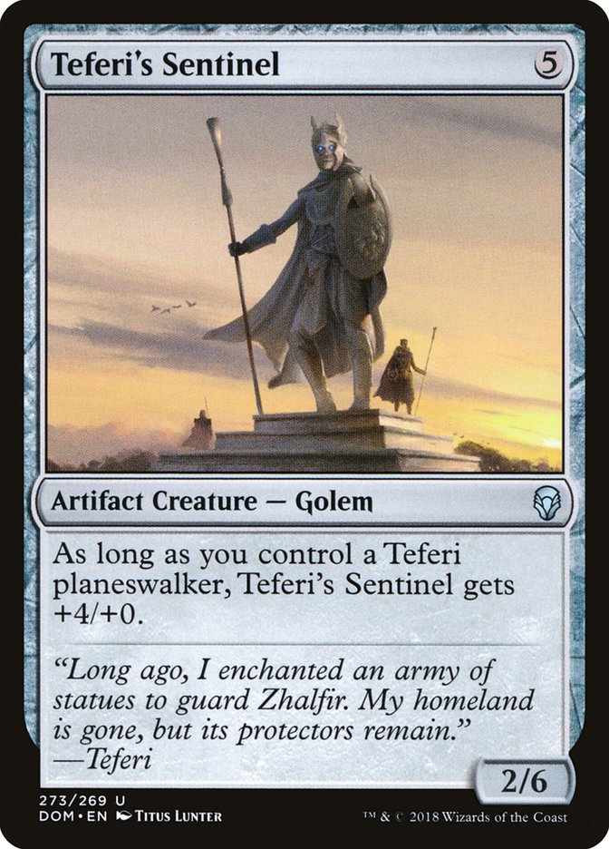 Teferi's Sentinel [Dominaria] | Clutch Gaming