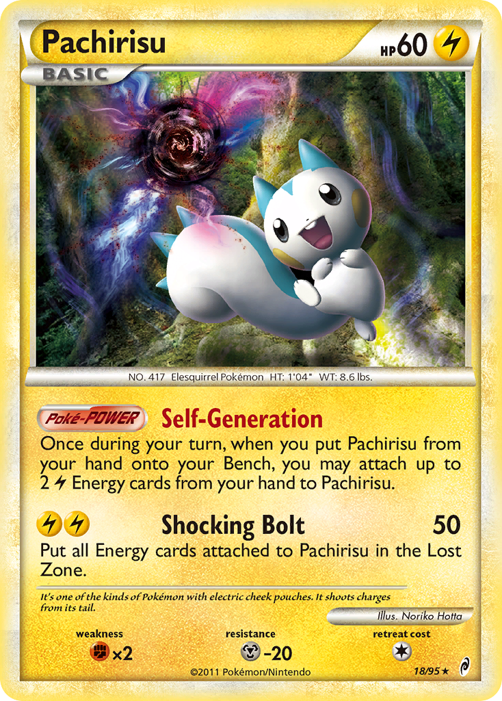 Pachirisu (18/95) [HeartGold & SoulSilver: Call of Legends] | Clutch Gaming