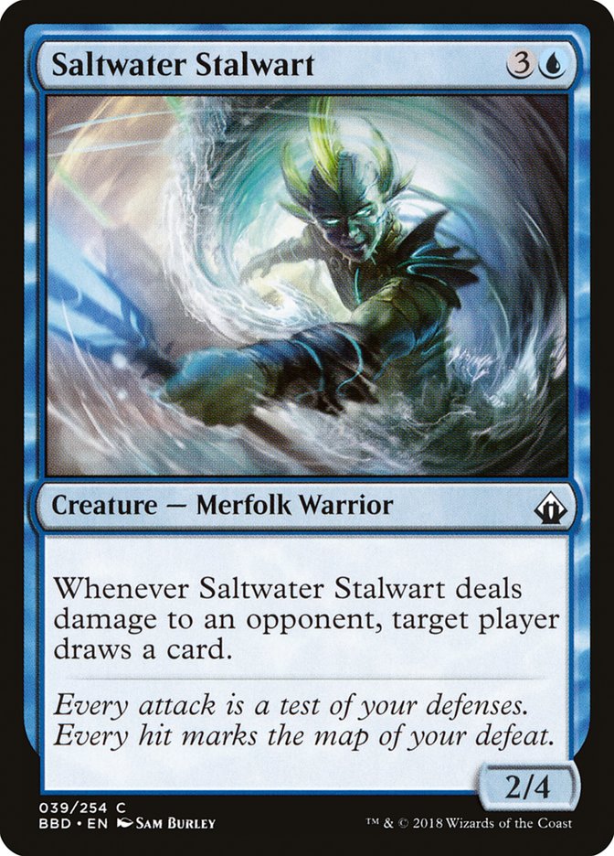 Saltwater Stalwart [Battlebond] | Clutch Gaming