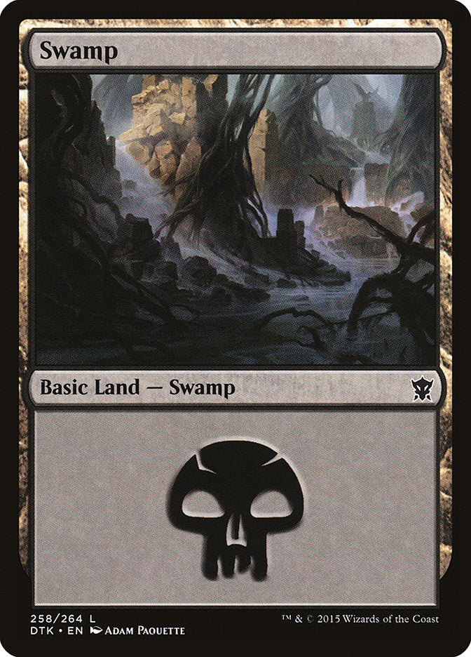 Swamp (258) [Dragons of Tarkir] | Clutch Gaming