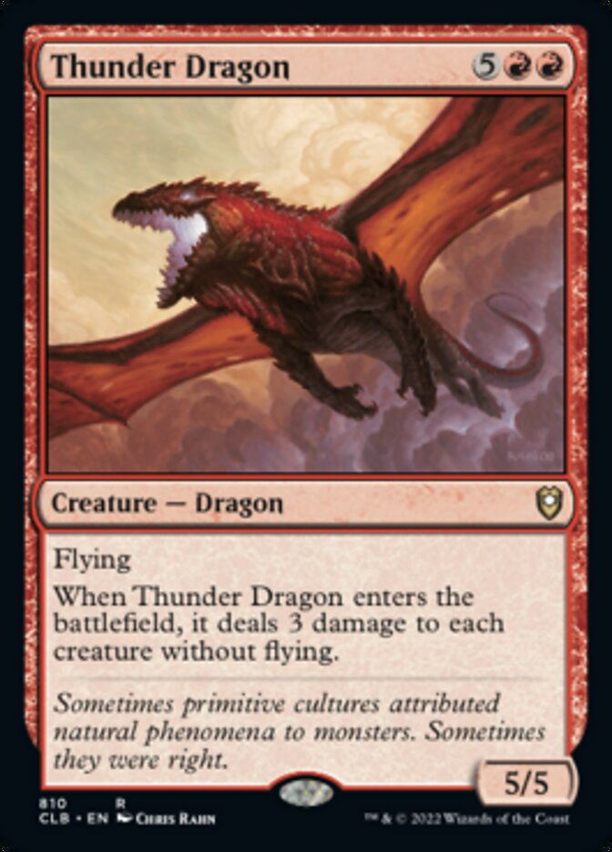 Thunder Dragon [Commander Legends: Battle for Baldur's Gate] | Clutch Gaming