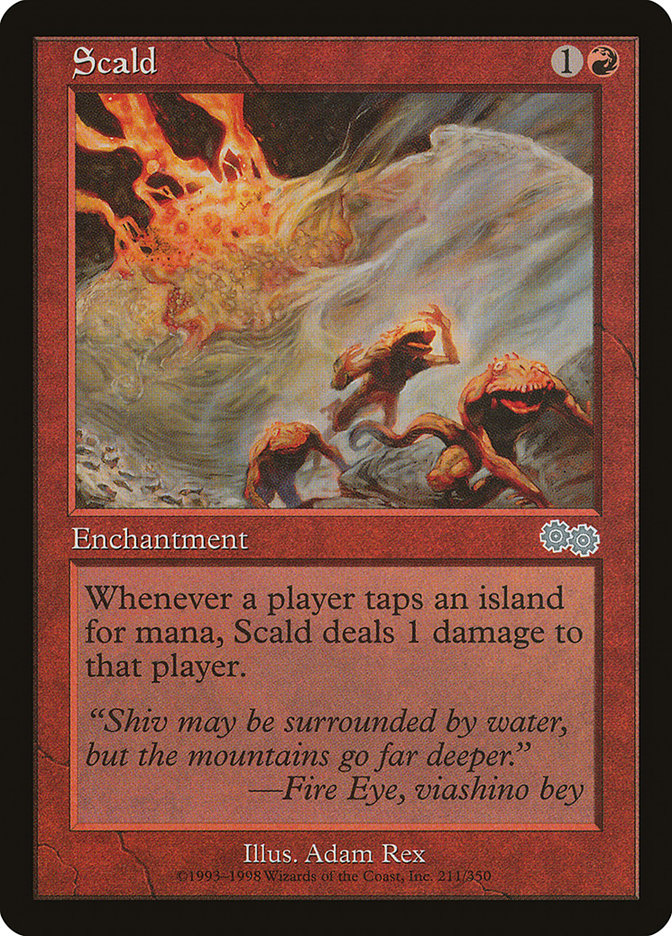 Scald [Urza's Saga] | Clutch Gaming