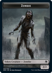 Zombie // Treasure Double-Sided Token [Game Night: Free-for-All Tokens] | Clutch Gaming