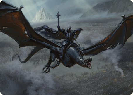 Lord of the Nazgul Art Card [The Lord of the Rings: Tales of Middle-earth Art Series] | Clutch Gaming