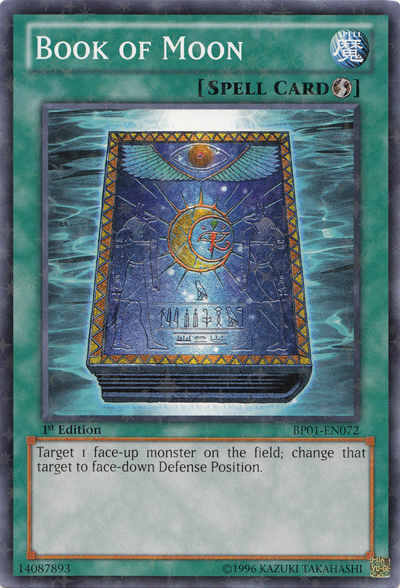 Book of Moon [BP01-EN072] Starfoil Rare | Clutch Gaming