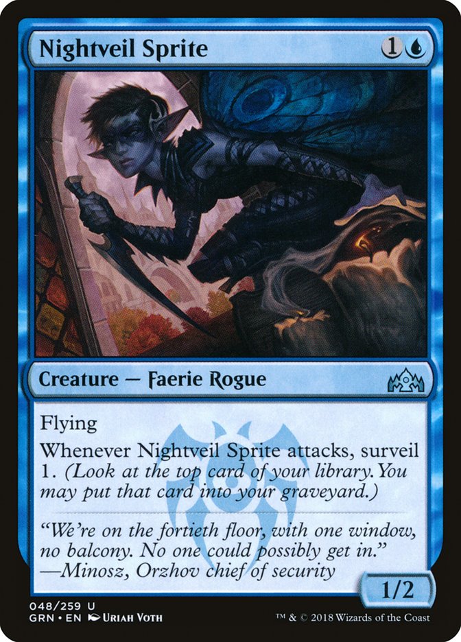 Nightveil Sprite [Guilds of Ravnica] | Clutch Gaming