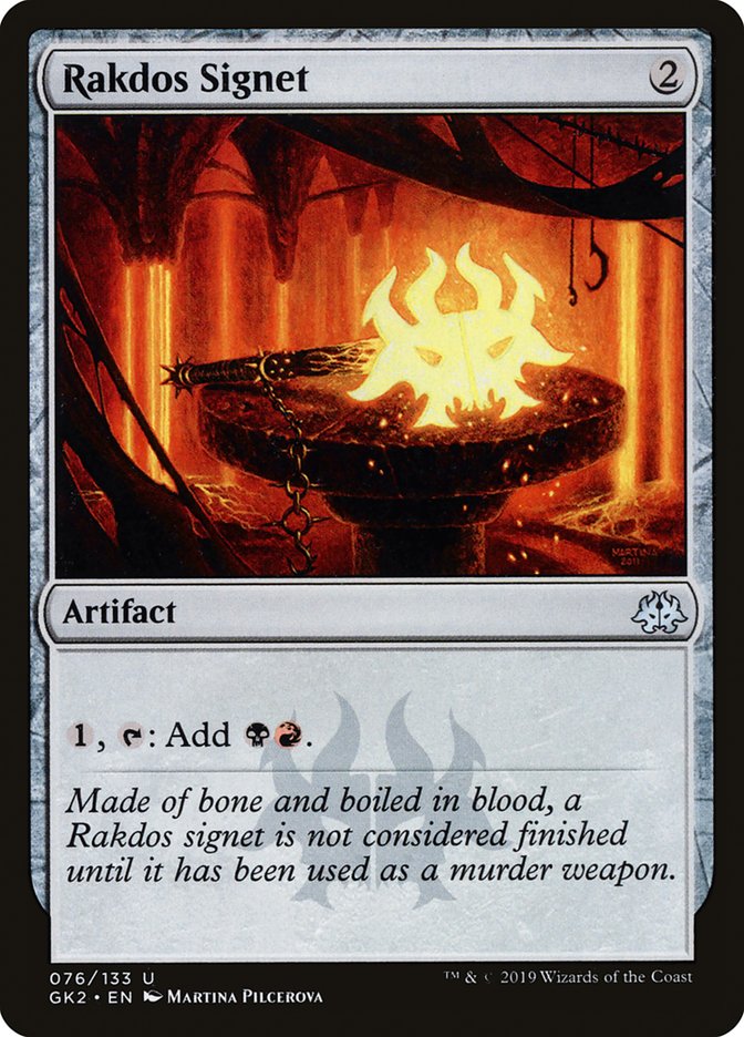 Rakdos Signet [Ravnica Allegiance Guild Kit] | Clutch Gaming