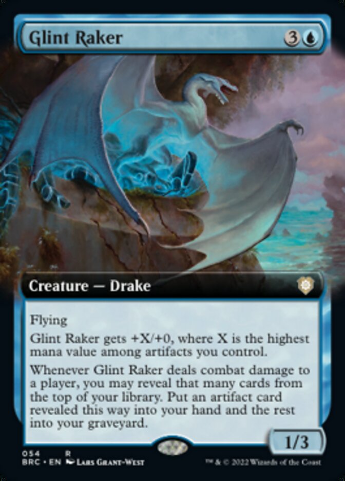 Glint Raker (Extended Art) [The Brothers' War Commander] | Clutch Gaming