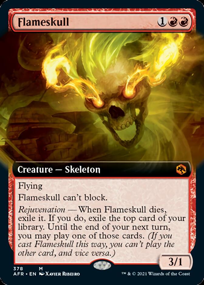 Flameskull (Extended Art) [Dungeons & Dragons: Adventures in the Forgotten Realms] | Clutch Gaming