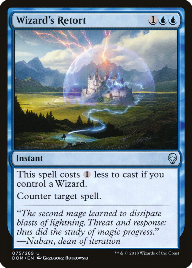 Wizard's Retort [Dominaria] | Clutch Gaming