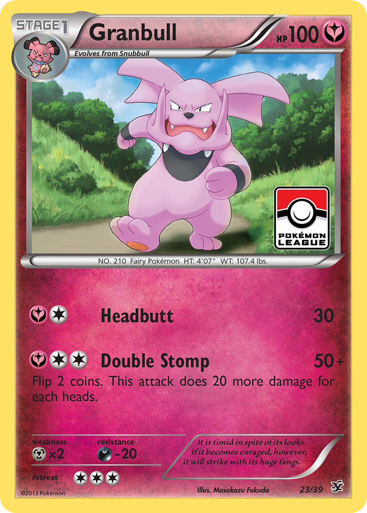 Granbull (23/39) [XY: Kalos Starter Set] | Clutch Gaming