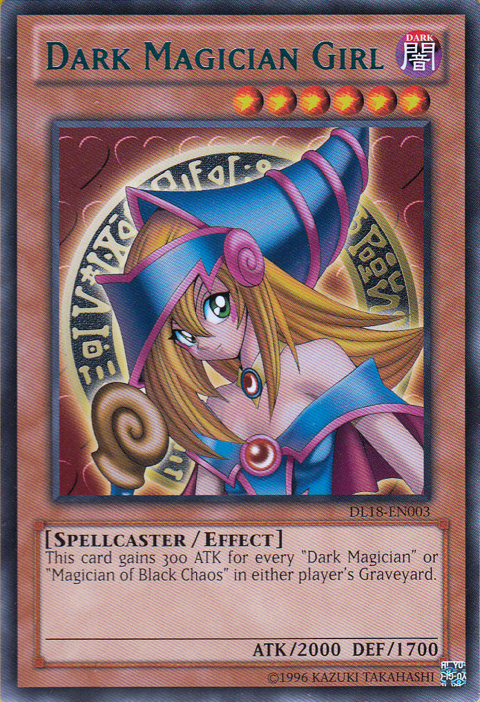 Dark Magician Girl (Green) [DL18-EN003] Rare | Clutch Gaming