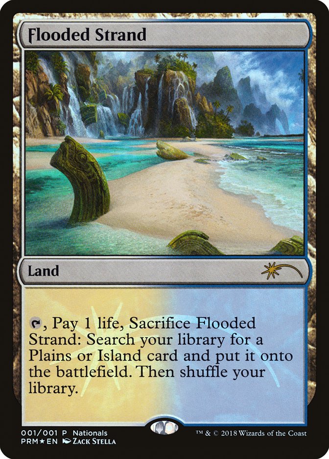 Flooded Strand (Nationals) [Nationals Promos] | Clutch Gaming