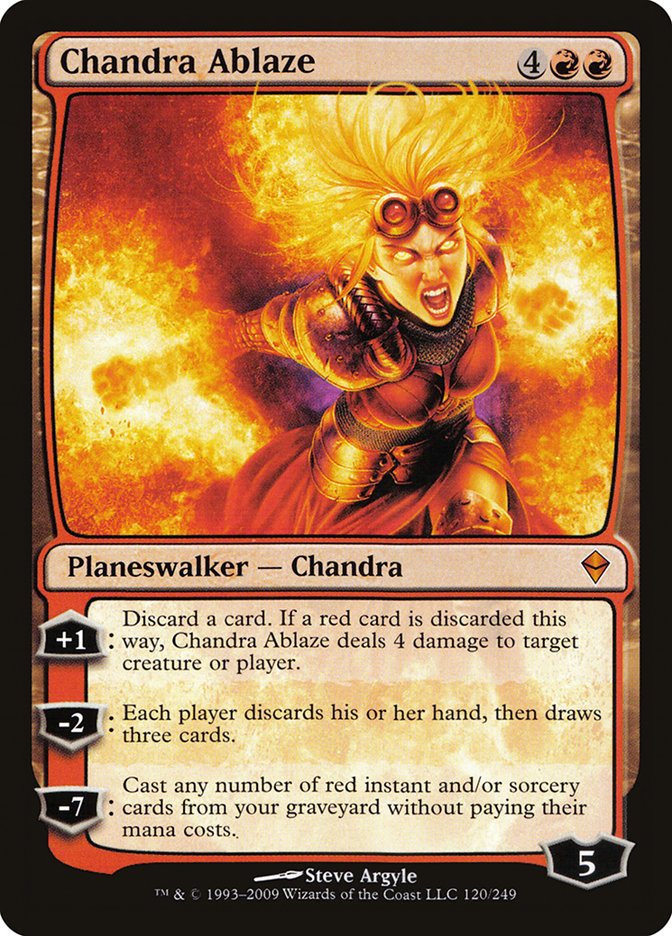 Chandra Ablaze [Zendikar] | Clutch Gaming