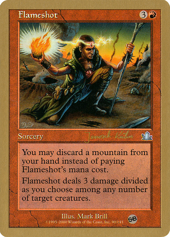 Flameshot (Janosch Kuhn) (SB) [World Championship Decks 2000] | Clutch Gaming