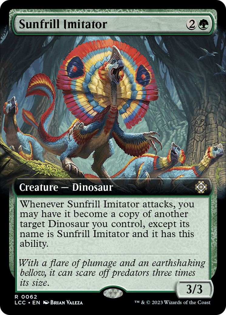 Sunfrill Imitator (Extended Art) [The Lost Caverns of Ixalan Commander] | Clutch Gaming