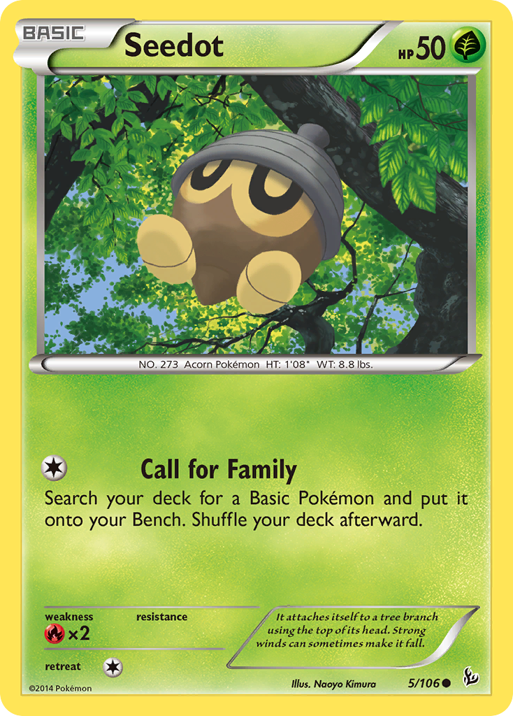 Seedot (5/106) [XY: Flashfire] | Clutch Gaming