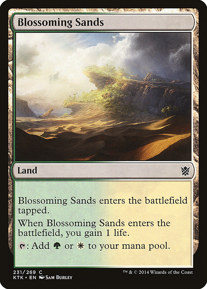 Blossoming Sands [Khans of Tarkir] | Clutch Gaming