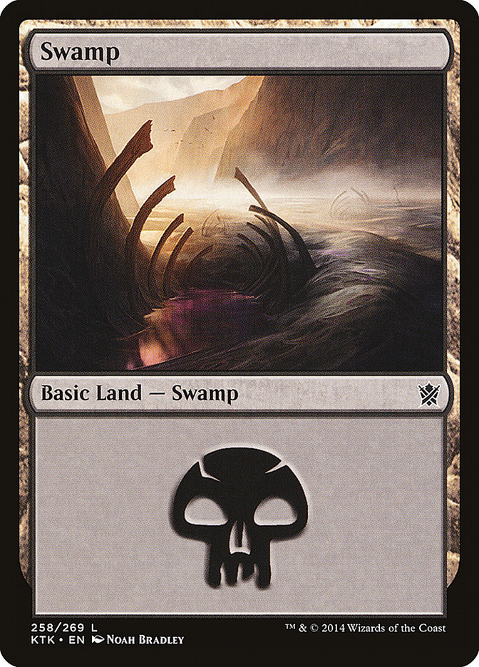 Swamp (258) [Khans of Tarkir] | Clutch Gaming