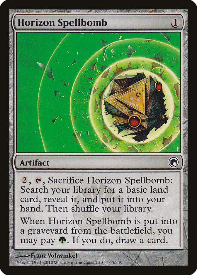 Horizon Spellbomb [Scars of Mirrodin] | Clutch Gaming