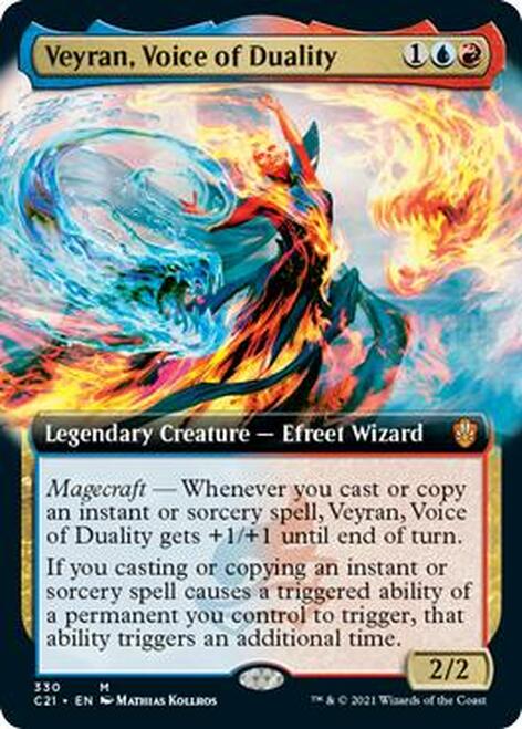 Veyran, Voice of Duality (Extended Art) [Commander 2021] | Clutch Gaming