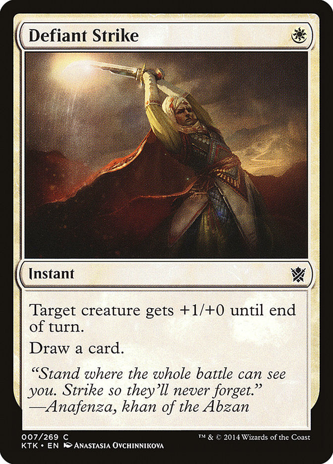 Defiant Strike [Khans of Tarkir] | Clutch Gaming