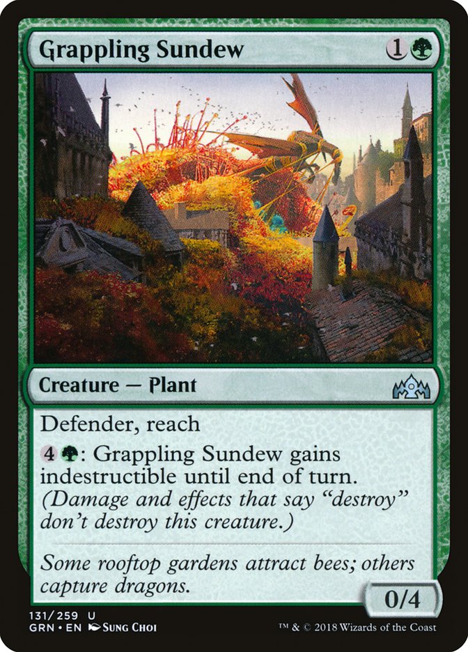 Grappling Sundew [Guilds of Ravnica] | Clutch Gaming