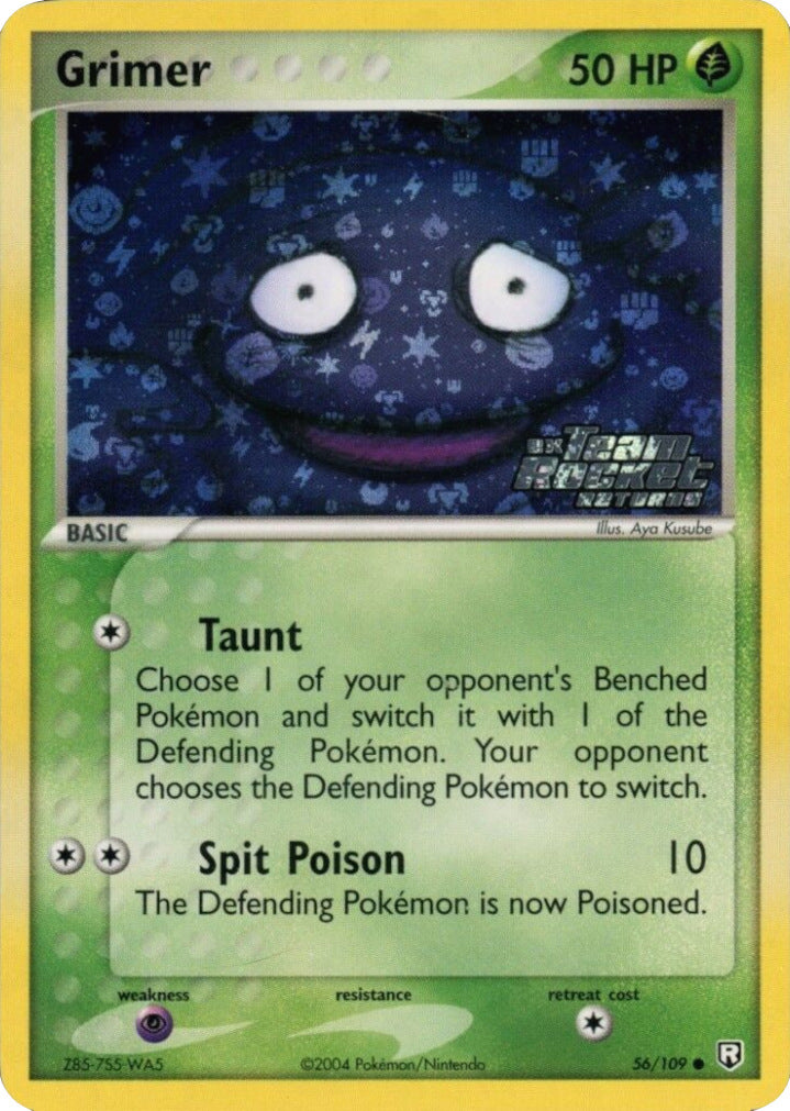 Grimer (56/109) (Stamped) [EX: Team Rocket Returns] | Clutch Gaming