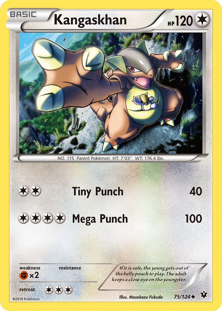 Kangaskhan (75/124) [XY: Fates Collide] | Clutch Gaming