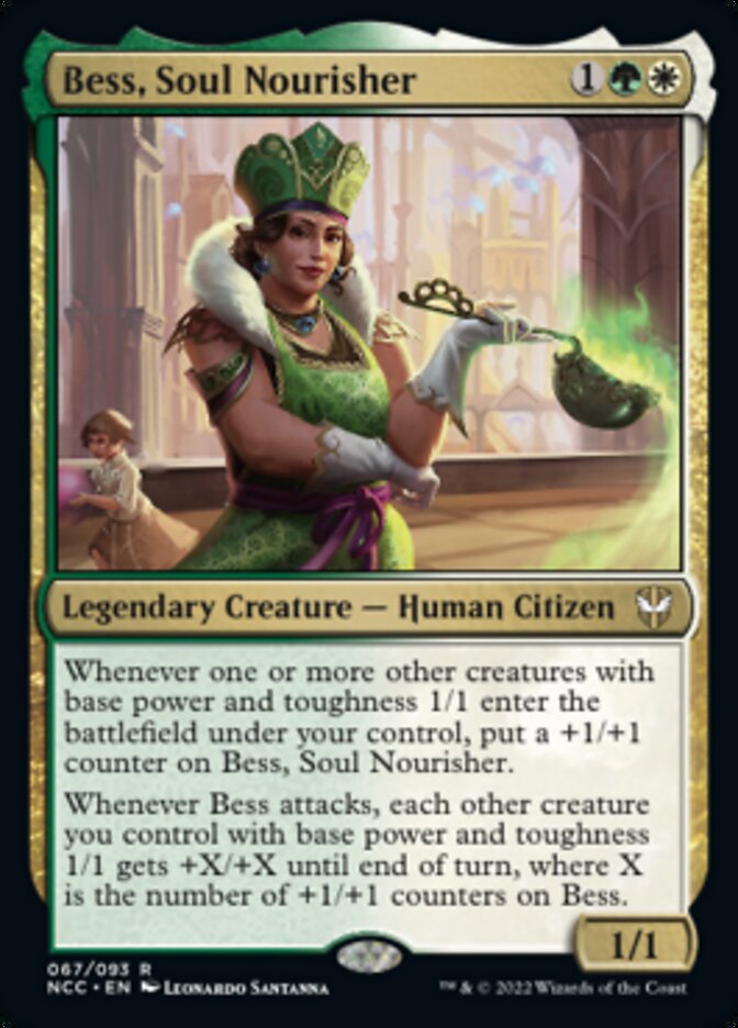 Bess, Soul Nourisher [Streets of New Capenna Commander] | Clutch Gaming