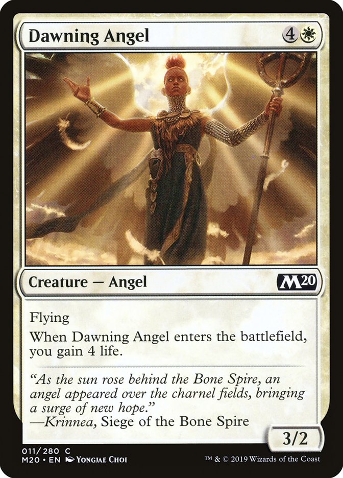 Dawning Angel [Core Set 2020] | Clutch Gaming