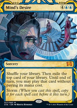 Mind's Desire (Foil Etched) [Strixhaven: School of Mages Mystical Archive] | Clutch Gaming