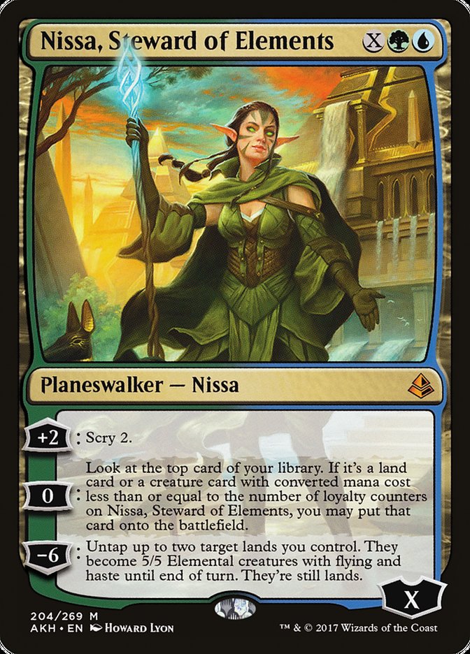 Nissa, Steward of Elements [Amonkhet] | Clutch Gaming